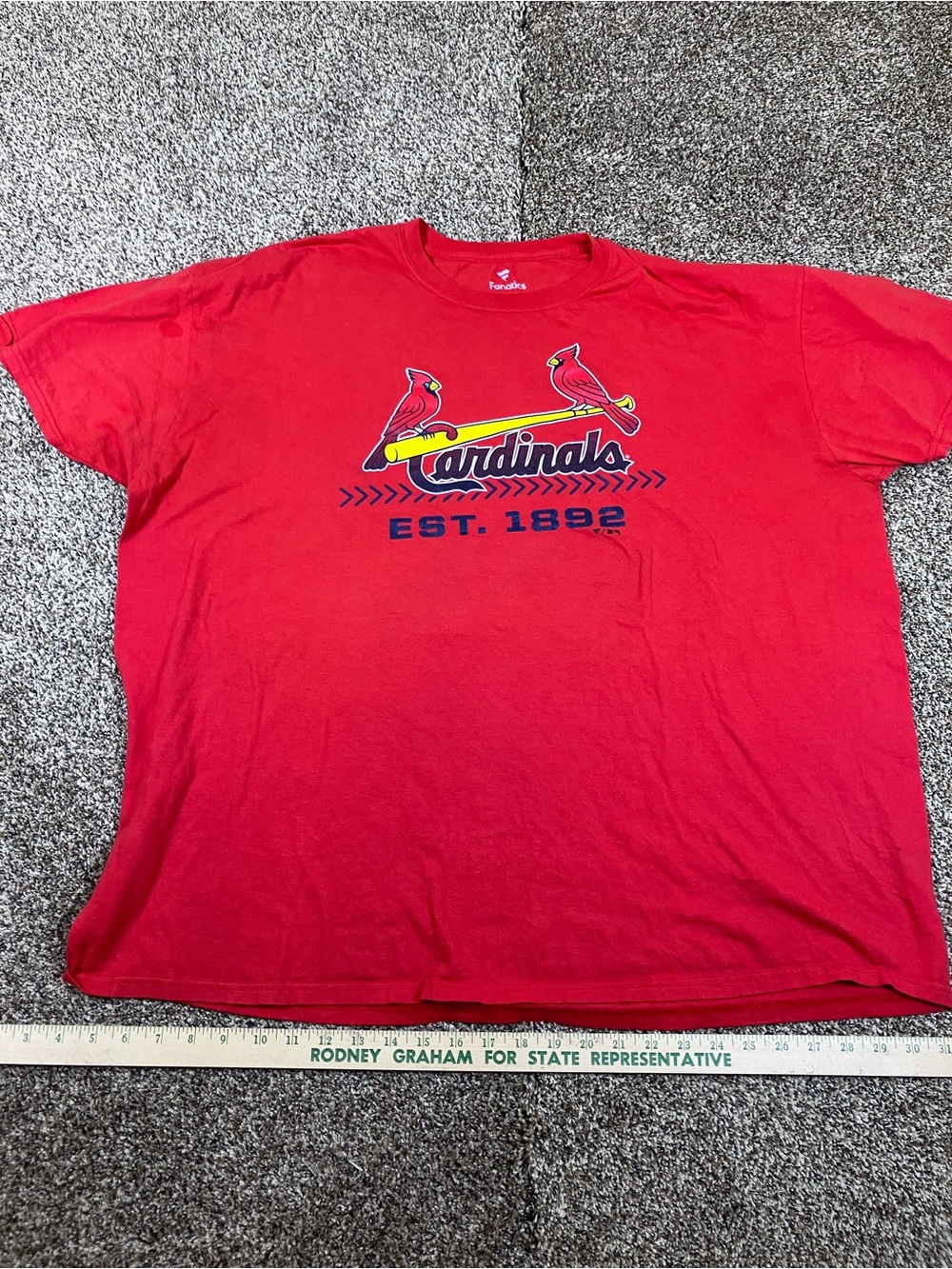 Fanatics Red St. Louis Cardinals Graphic Tee